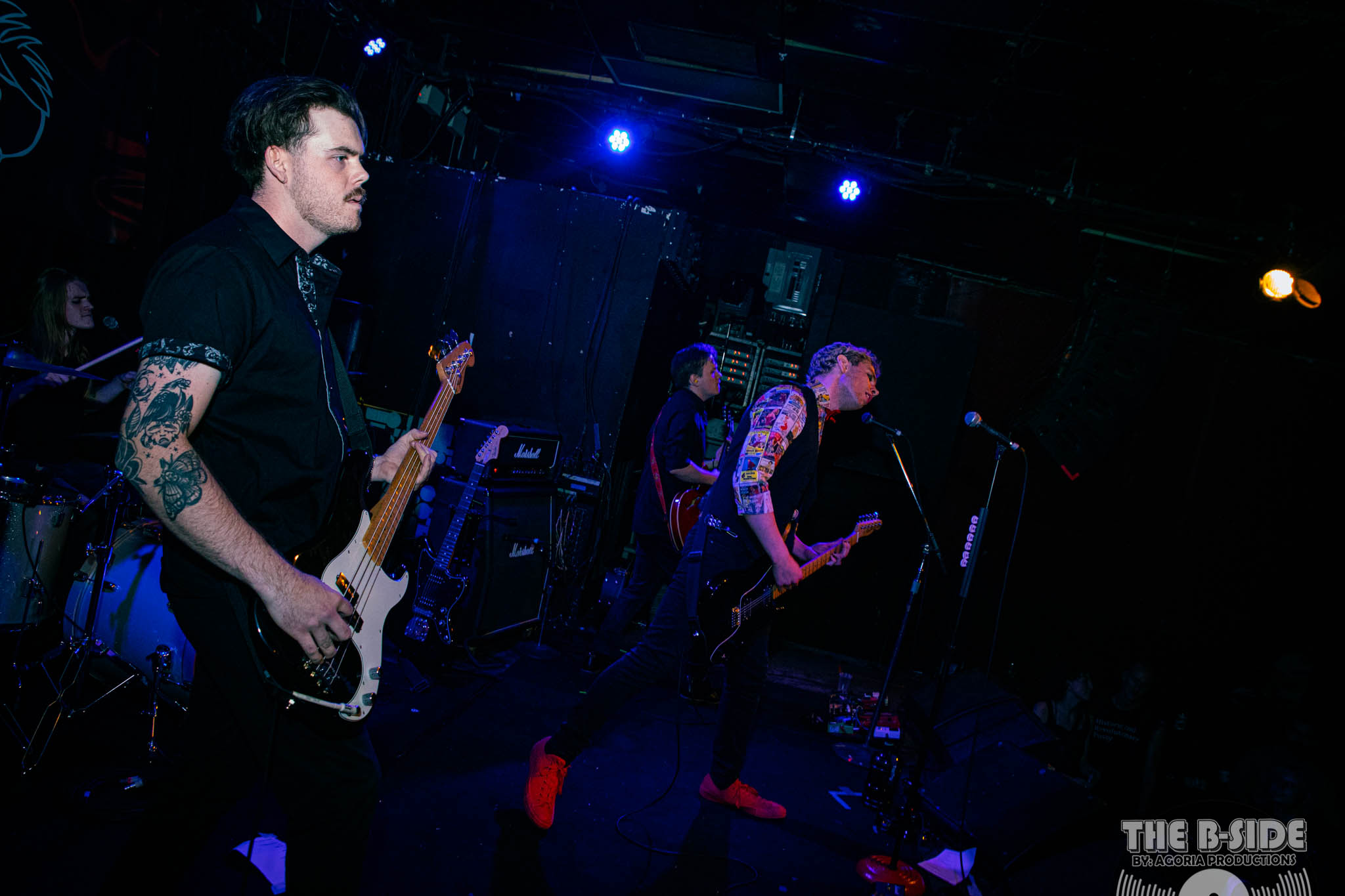 Bailey Skilton, Wes Bertram, Nick and Fluffio performing live with The RPC at Lee's Palace in Toronto