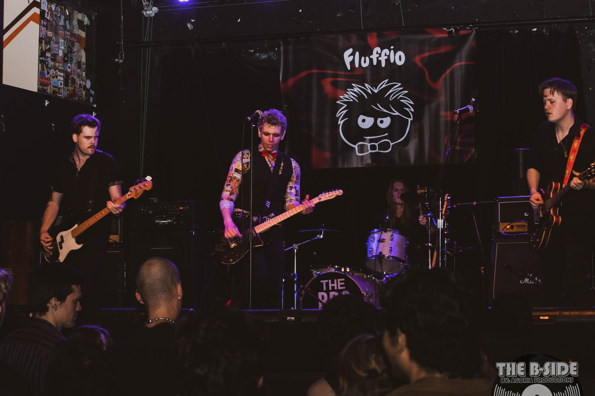 Fluffio & The RPC on stage at Lee's Palace in Toronto