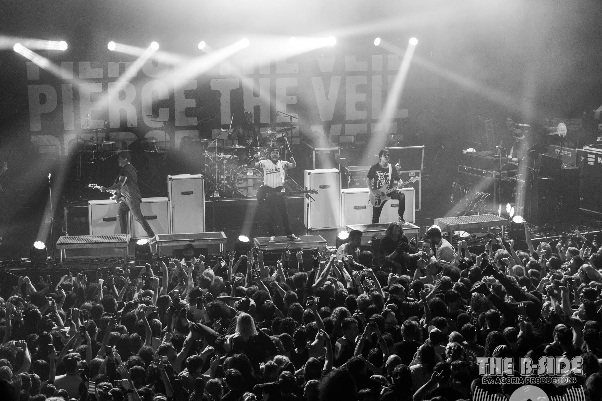 Pierce the Veil live in Toronto at Rebel. Taken By Leo Montero, Truffle Images, The B-Side Blog
